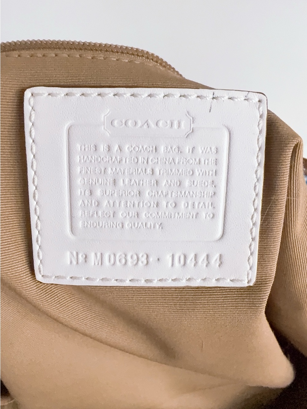 Coach Purse Vintage Hamptons Weekend Patchwork - Picture 10 of 14